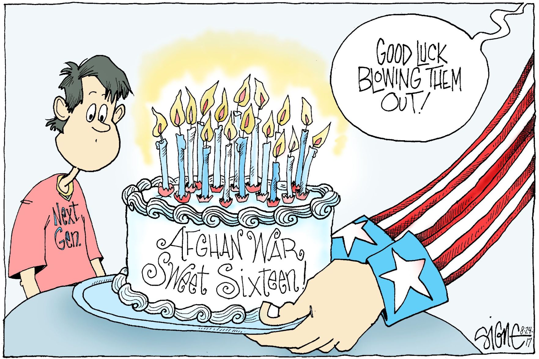Signe Wilkinson editorial cartoon
